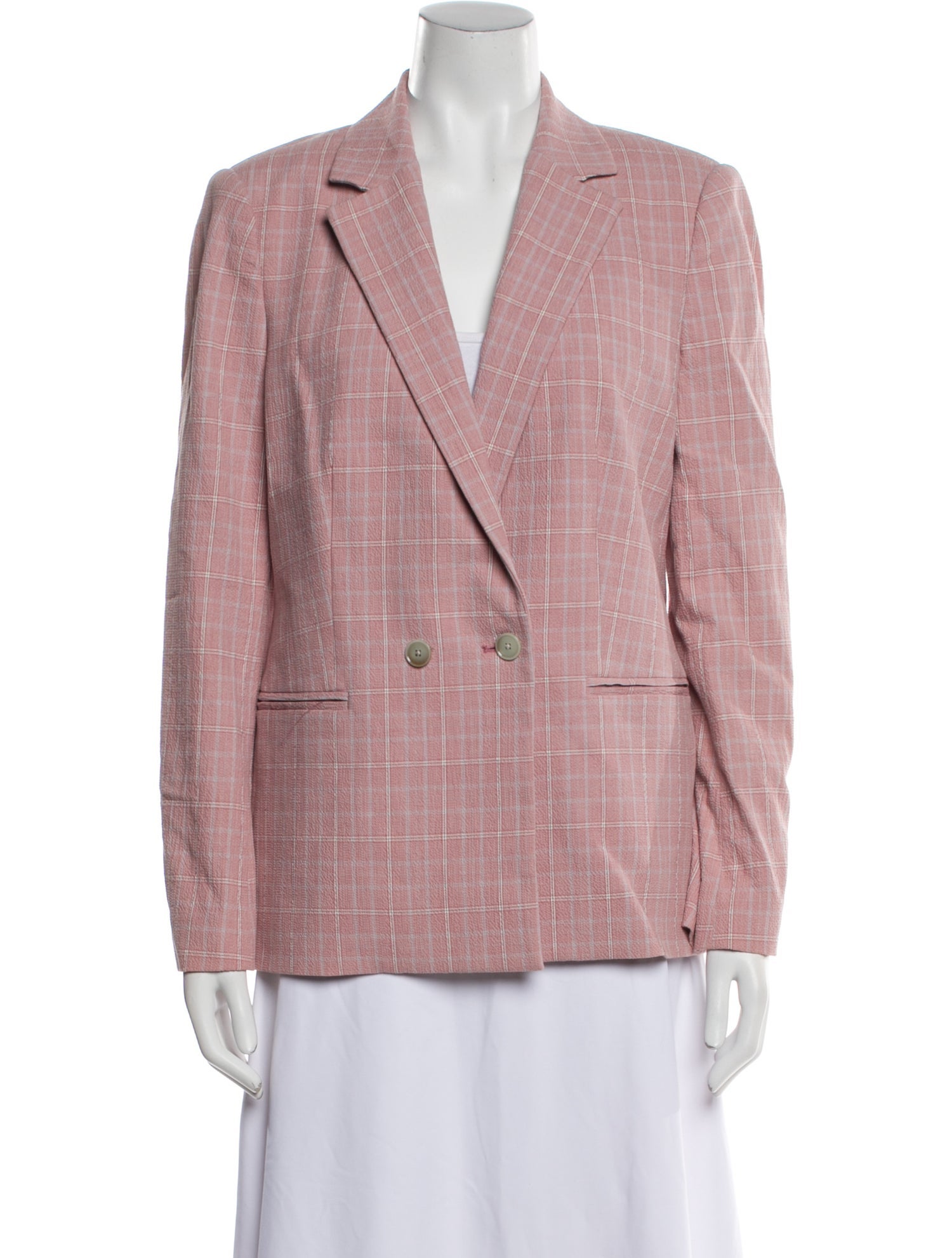 Tailored by Rebecca Taylor Plaid Print Blazer w/ Tags