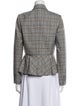 Tailored by Rebecca Taylor Plaid Print Blazer