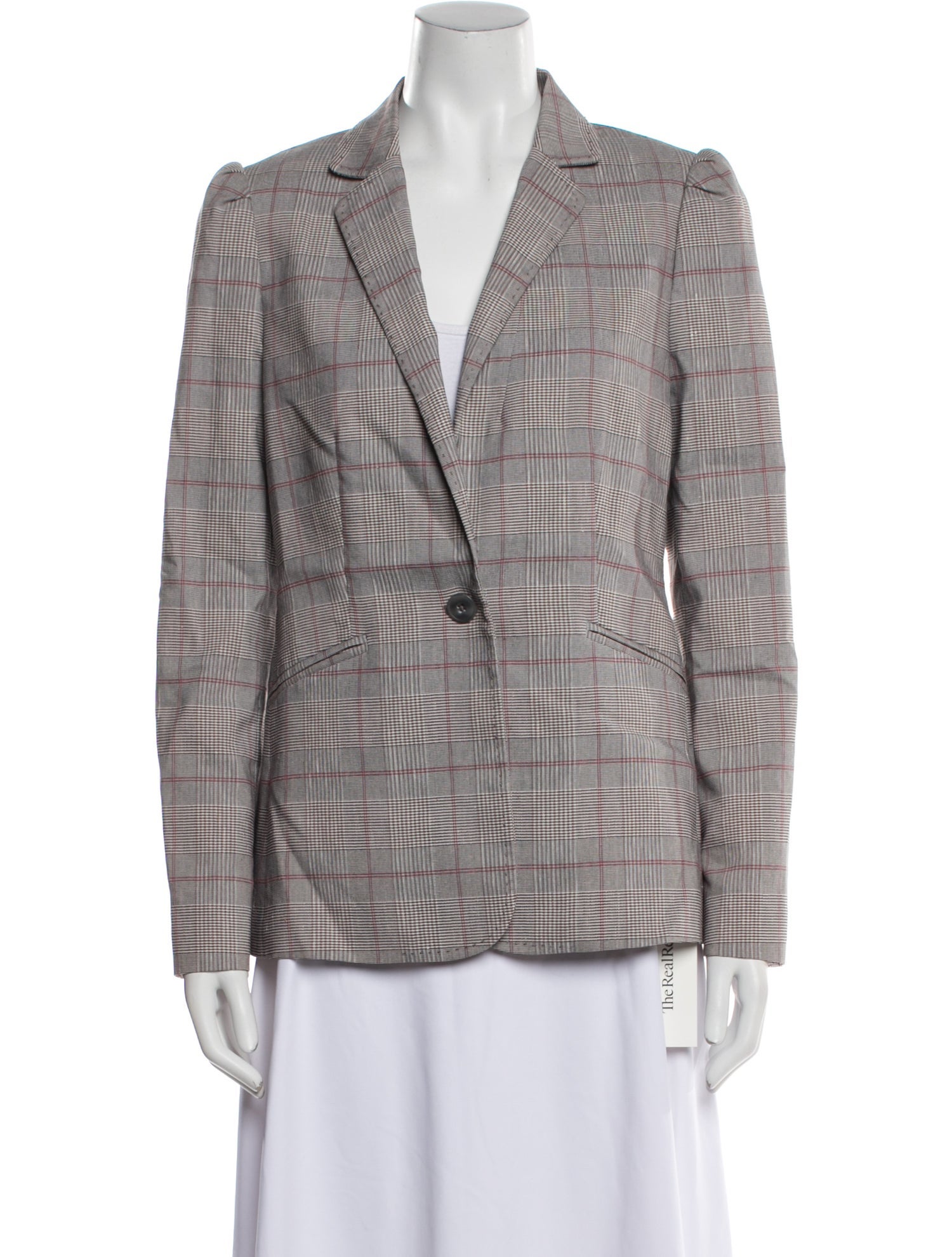 Tailored by Rebecca Taylor Plaid Print Blazer w/ Tags