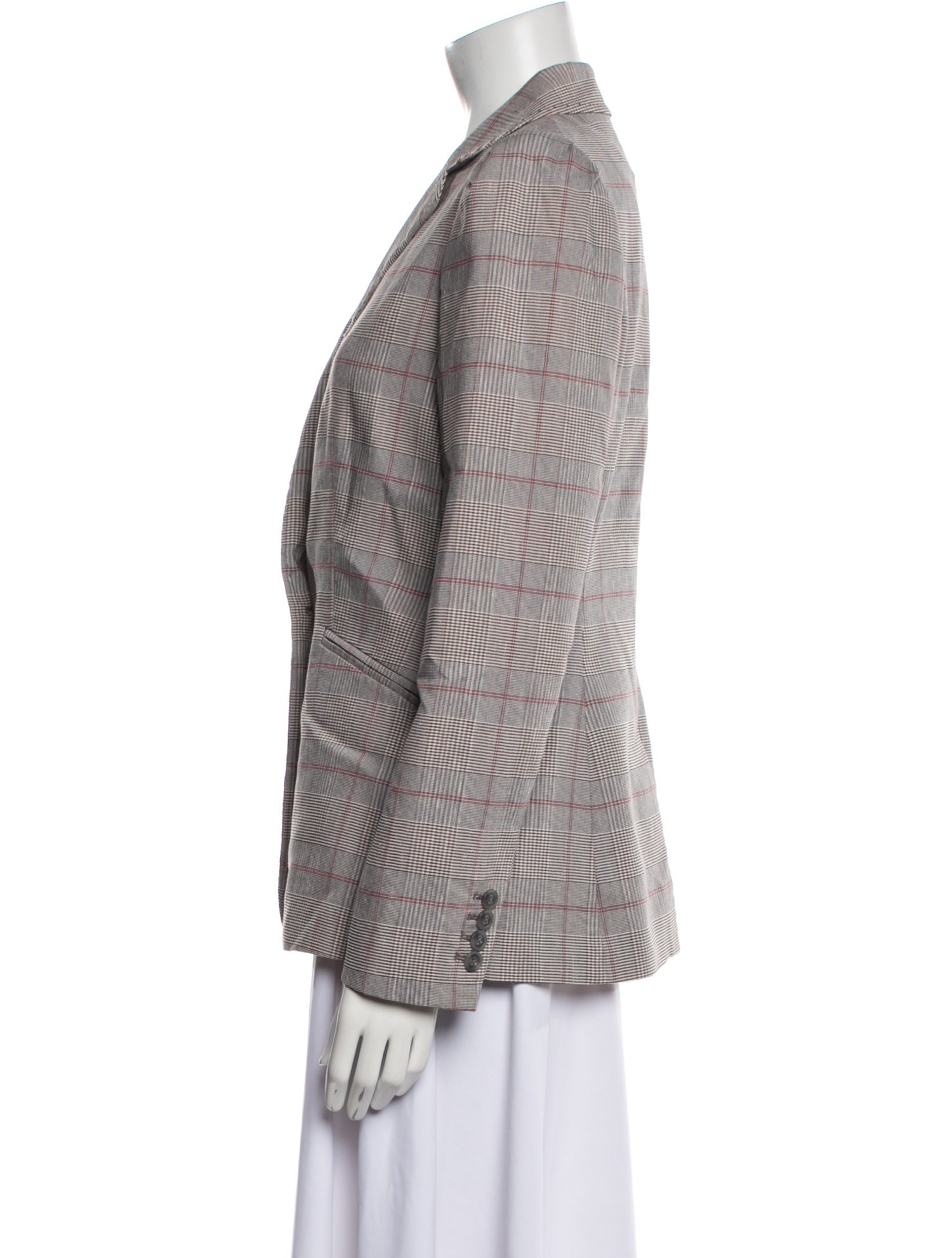 Tailored by Rebecca Taylor Plaid Print Blazer w/ Tags