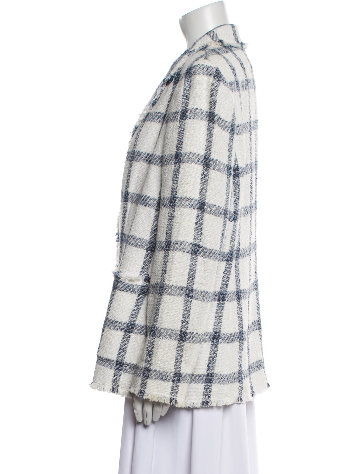 Tailored by Rebecca Taylor Plaid Print Blazer w/ Tags