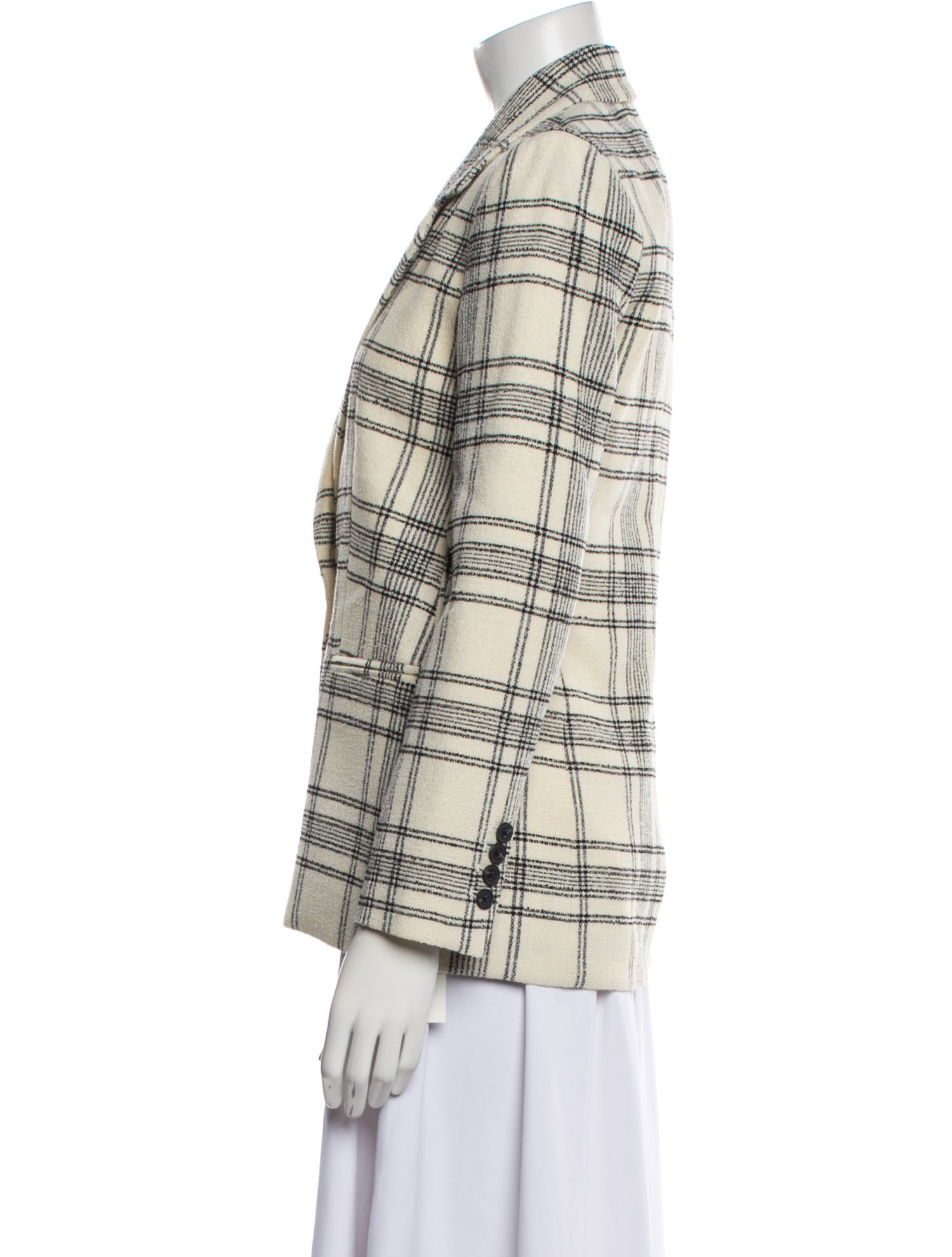 Tailored by Rebecca Taylor Plaid Print Blazer w/ Tags