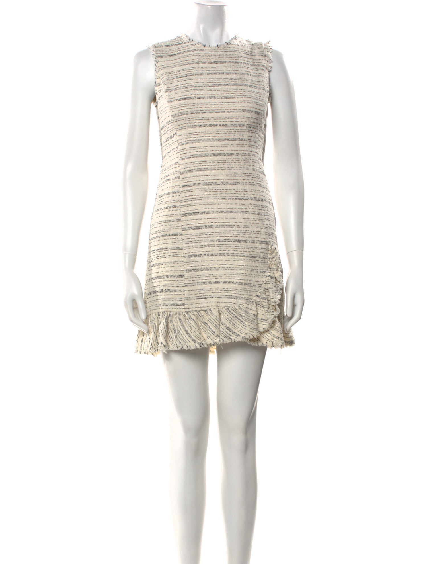 Tailored by Rebecca Taylor Striped Mini Dress