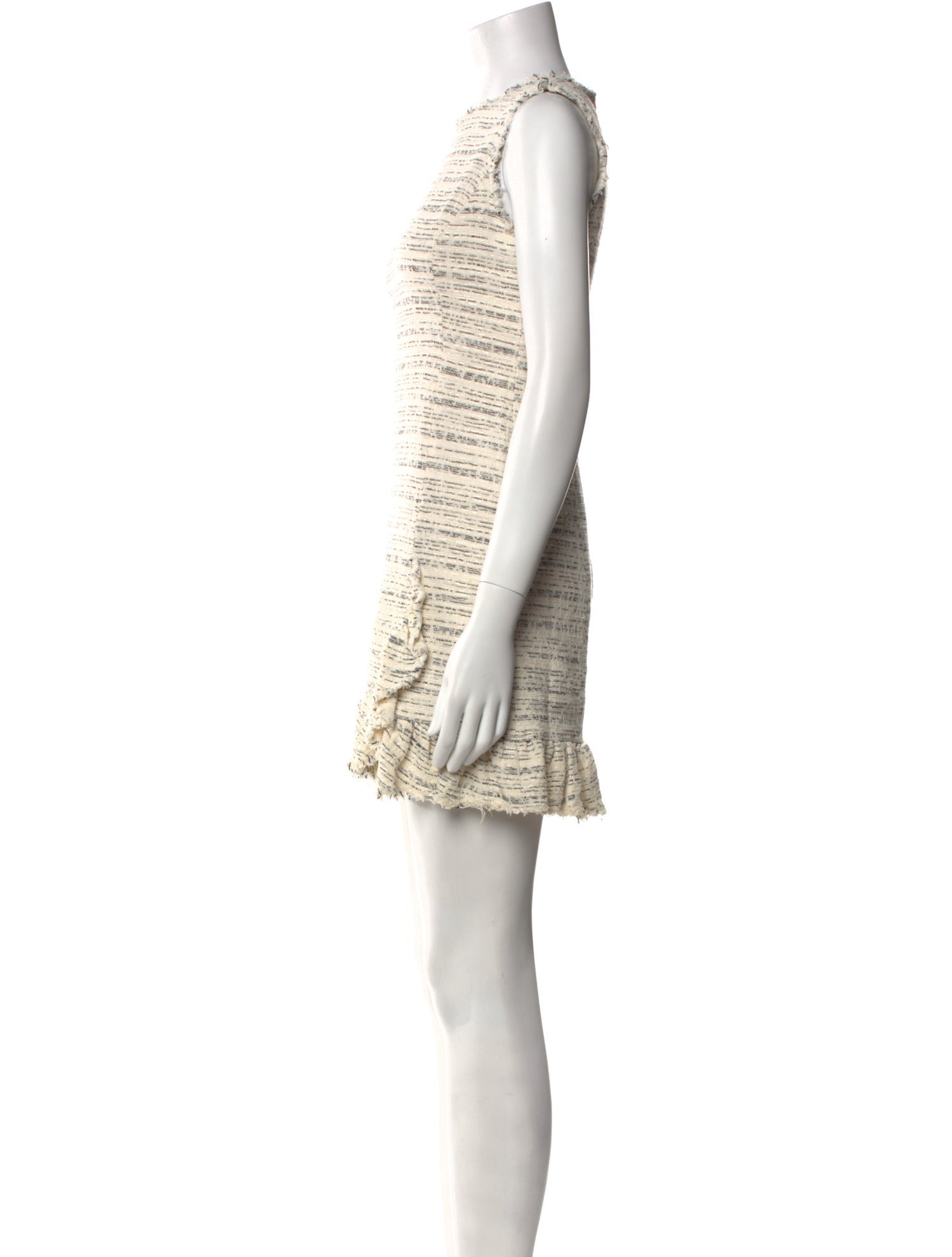 Tailored by Rebecca Taylor Striped Mini Dress