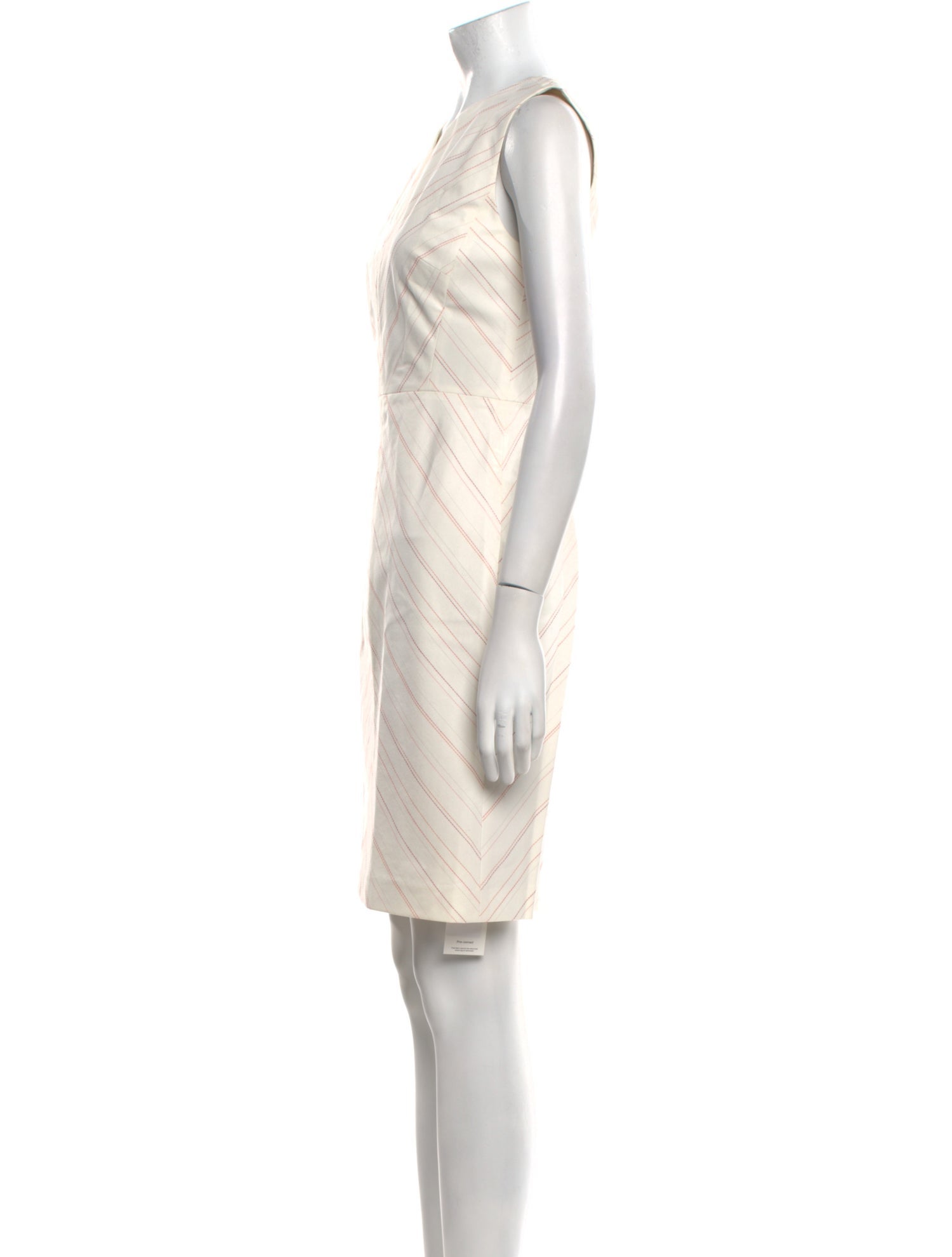 Tailored by Rebecca Taylor V-Neck Knee-Length Dress