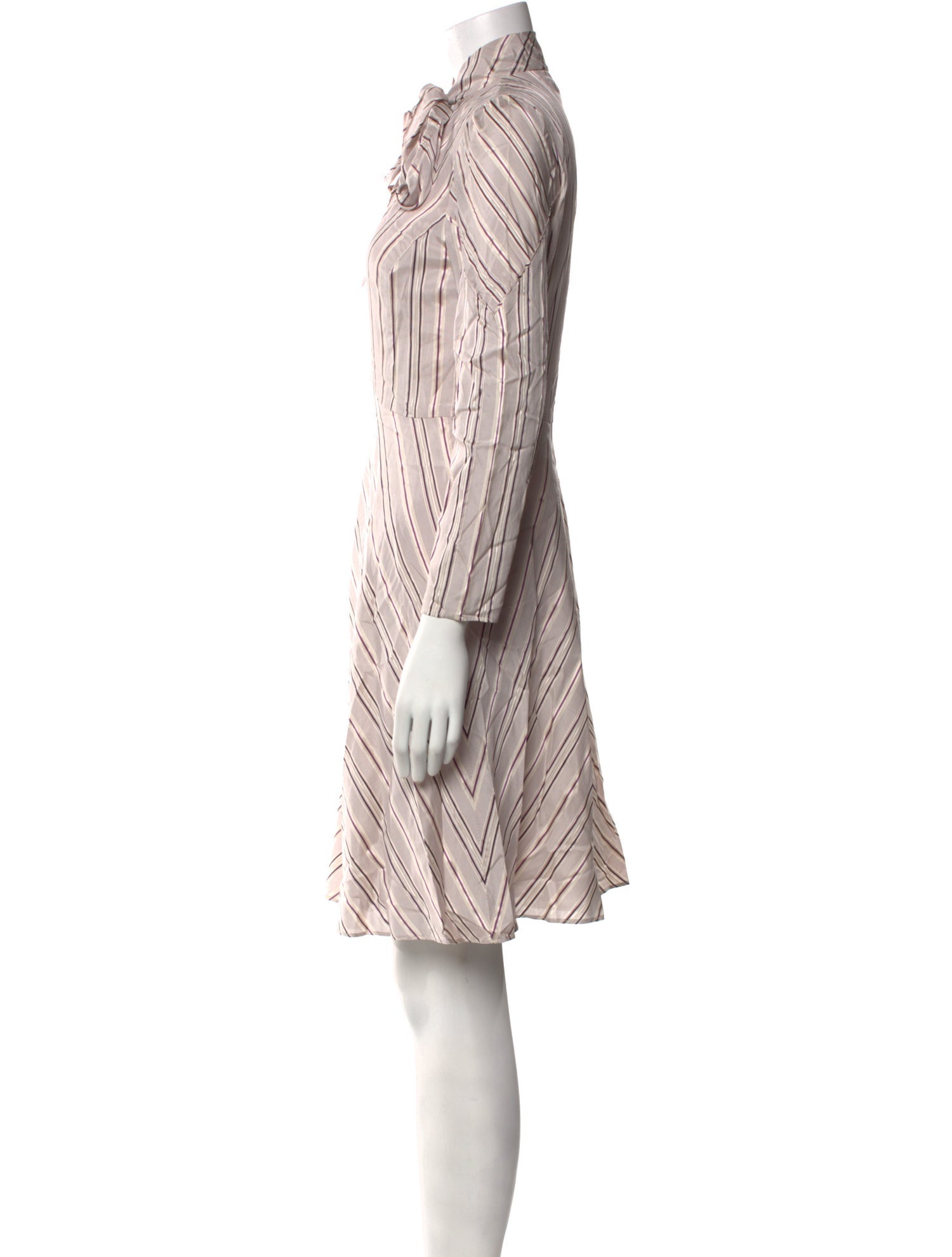 Tailored by Rebecca Taylor Striped Mini Dress