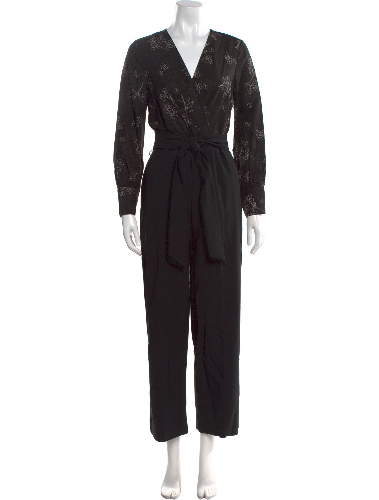 Tailored by Rebecca Taylor V-Neck Jumpsuit