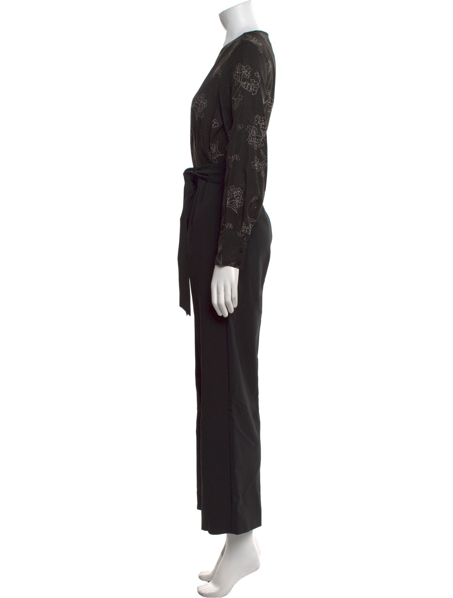 Tailored by Rebecca Taylor V-Neck Jumpsuit