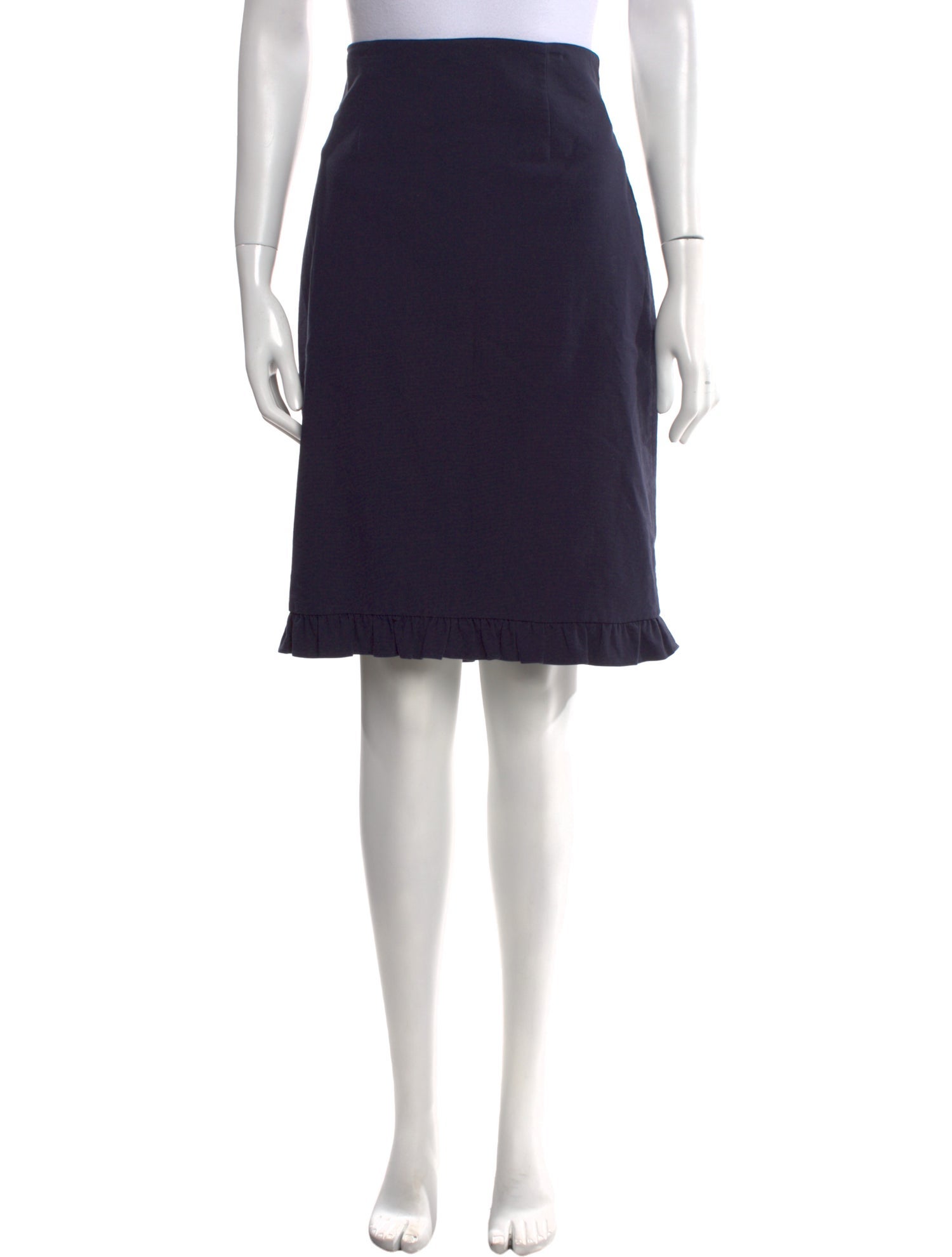 Tailored by Rebecca Taylor Ruffle Embellishment Knee-Length Skirt w/ Tags