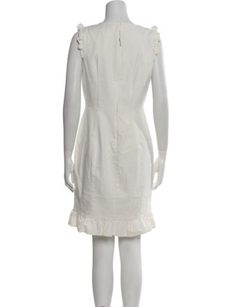 Tailored by Rebecca Taylor V-Neck Mini Dress