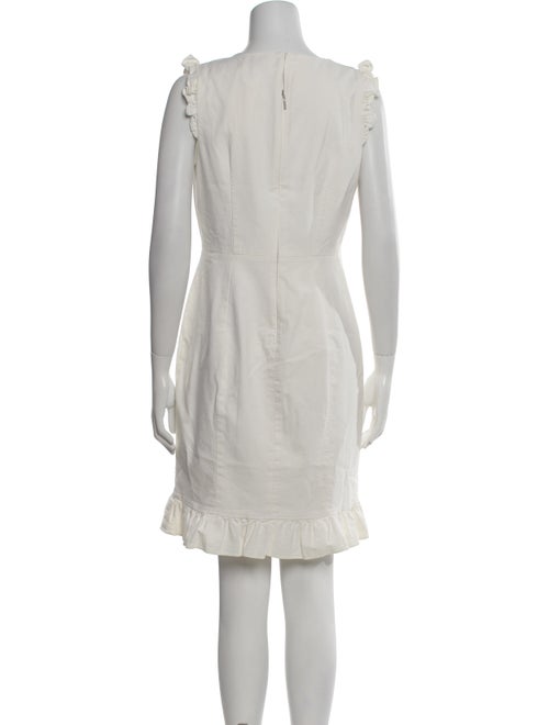 Tailored by Rebecca Taylor V-Neck Mini Dress