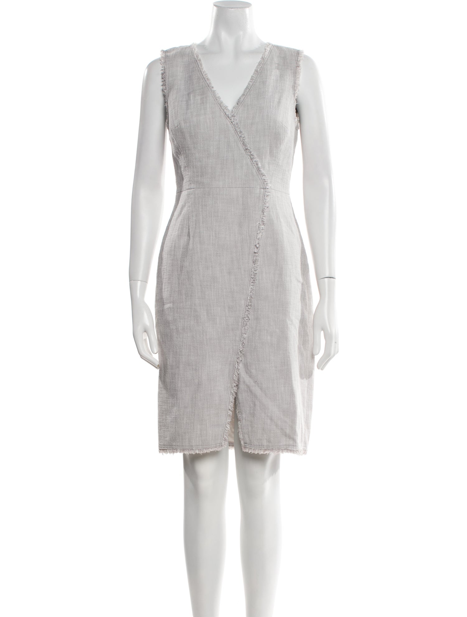 Tailored by Rebecca Taylor V-Neck Mini Dress