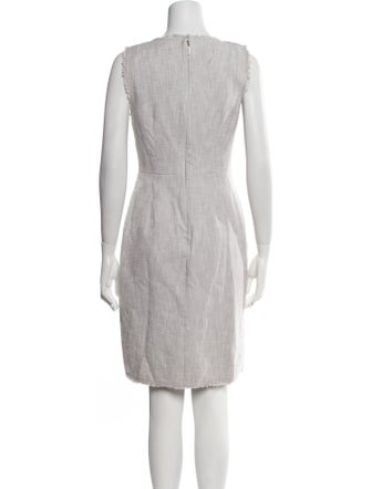 Tailored by Rebecca Taylor V-Neck Mini Dress