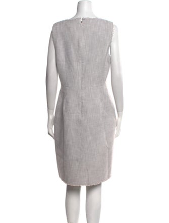 Tailored by Rebecca Taylor V-Neck Knee-Length Dress