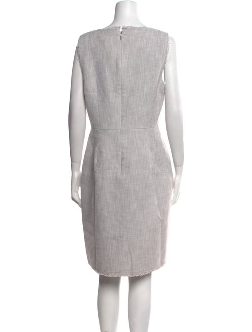 Tailored by Rebecca Taylor V-Neck Knee-Length Dress