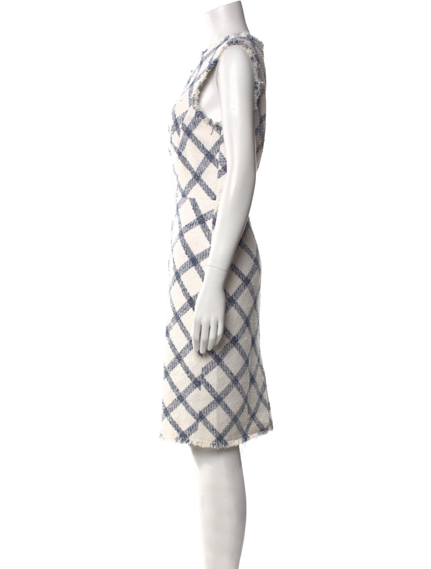 Tailored by Rebecca Taylor Plaid Print Knee-Length Dress w/ Tags