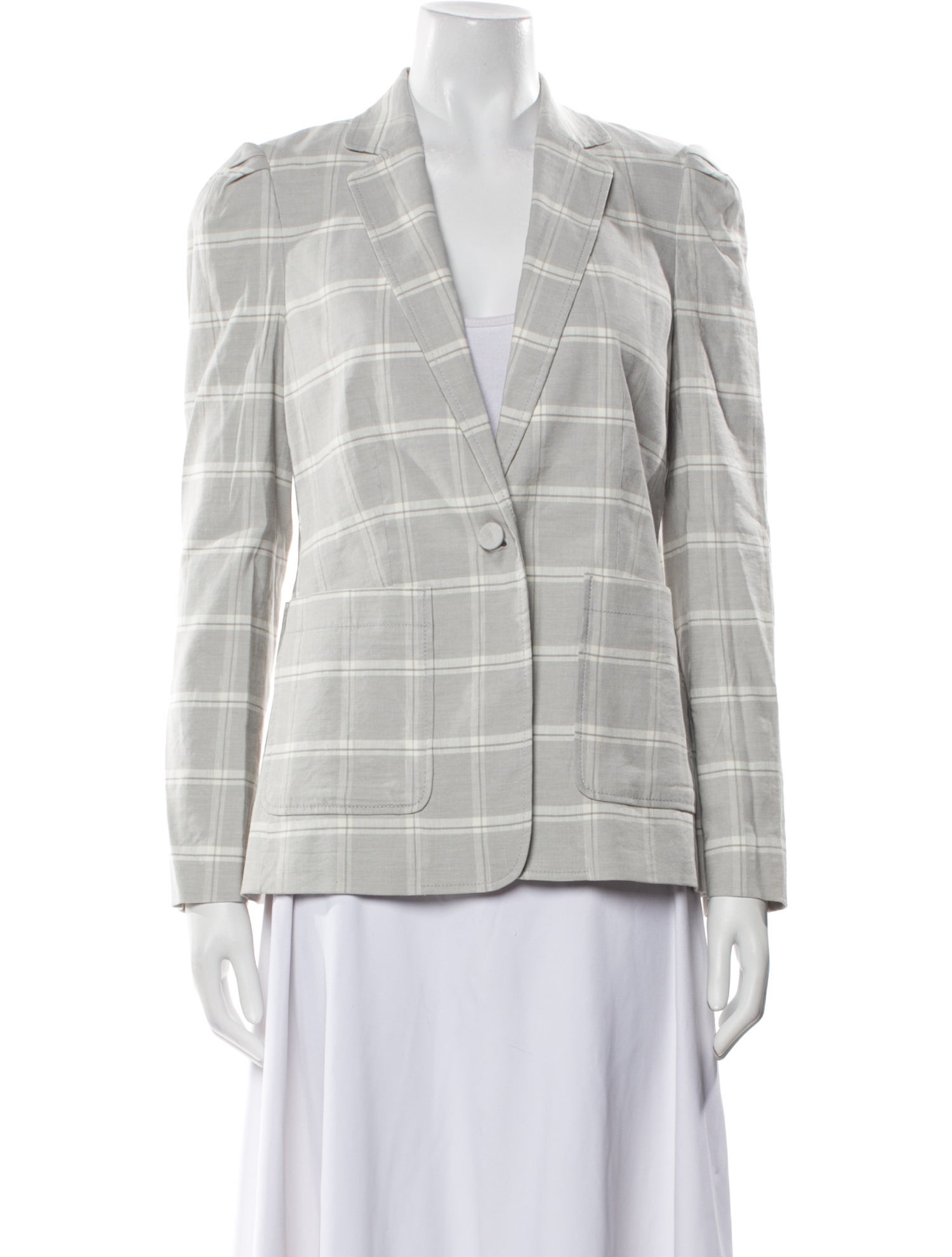Tailored by Rebecca Taylor Plaid Print Blazer w/ Tags