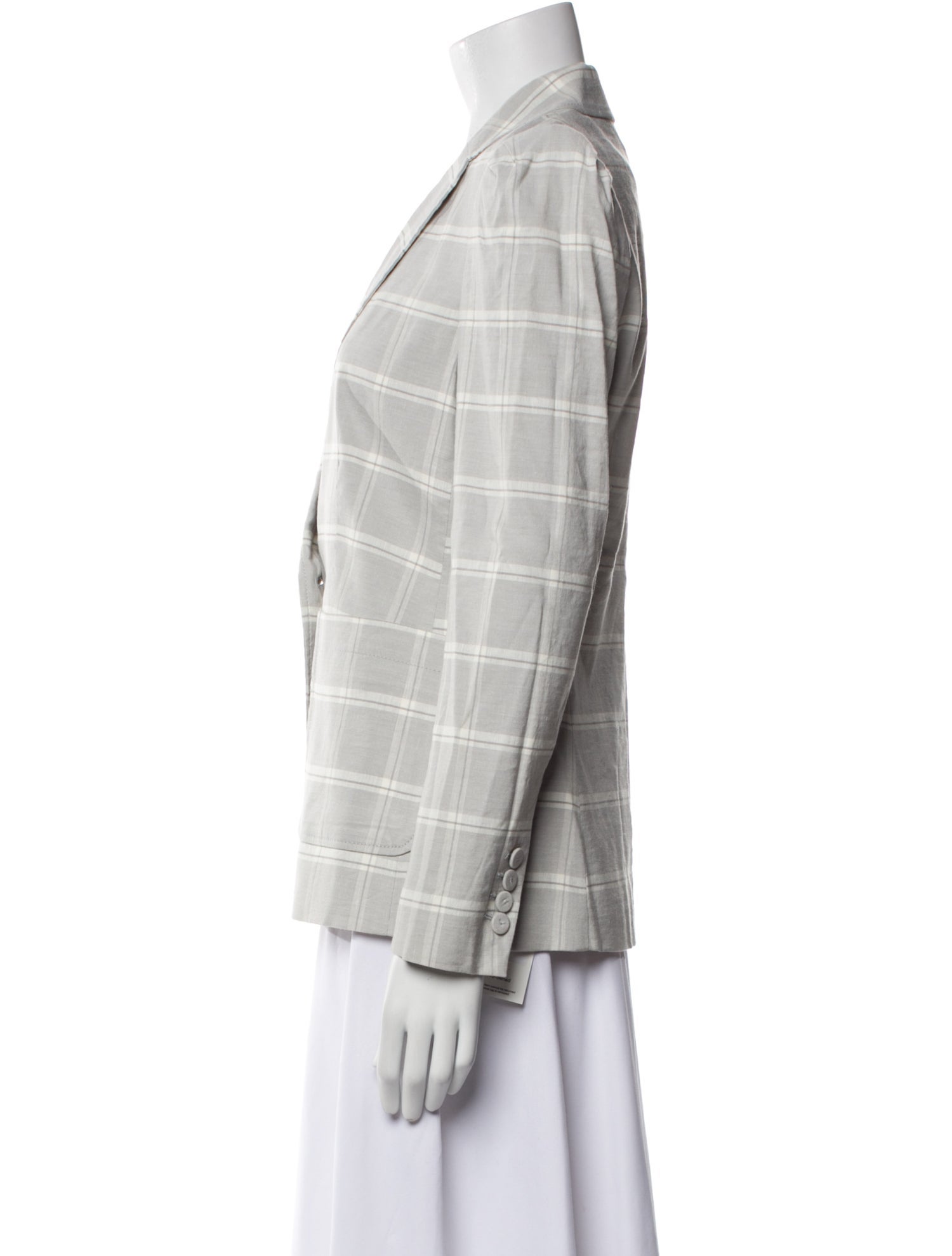 Tailored by Rebecca Taylor Plaid Print Blazer w/ Tags