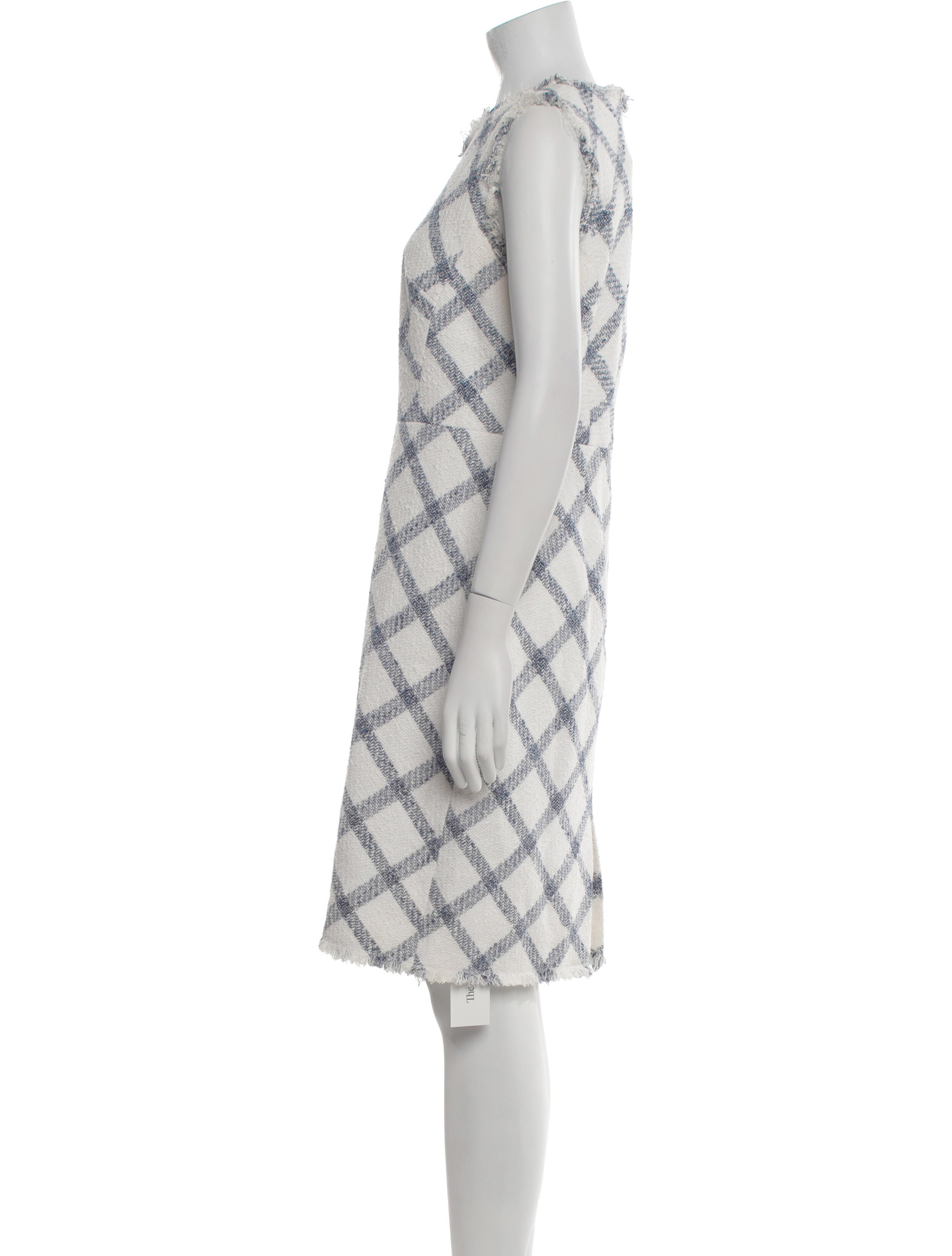 Tailored by Rebecca Taylor Plaid Print Knee-Length Dress w/ Tags