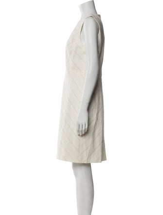 Tailored by Rebecca Taylor V-Neck Knee-Length Dress