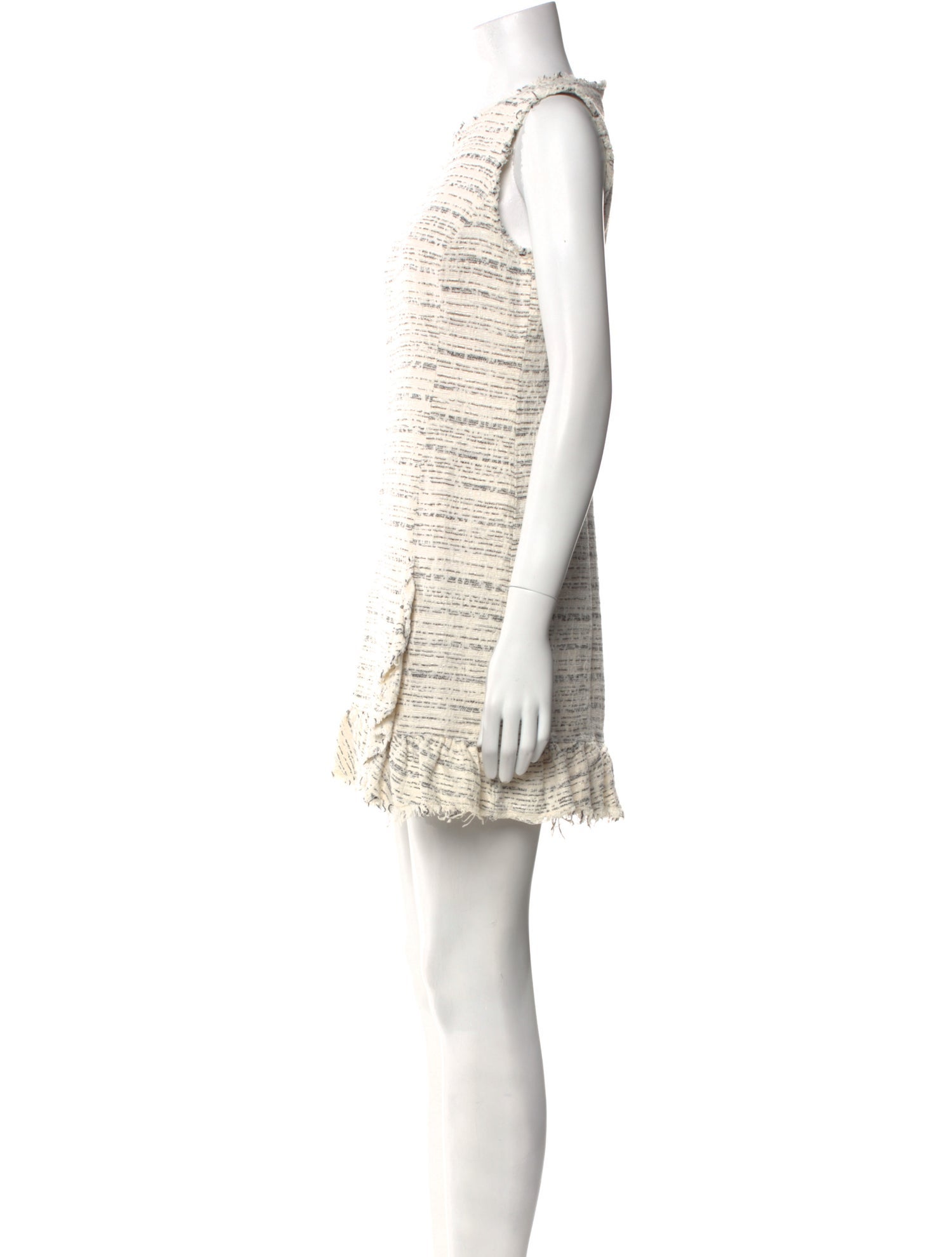 Tailored by Rebecca Taylor Striped Mini Dress