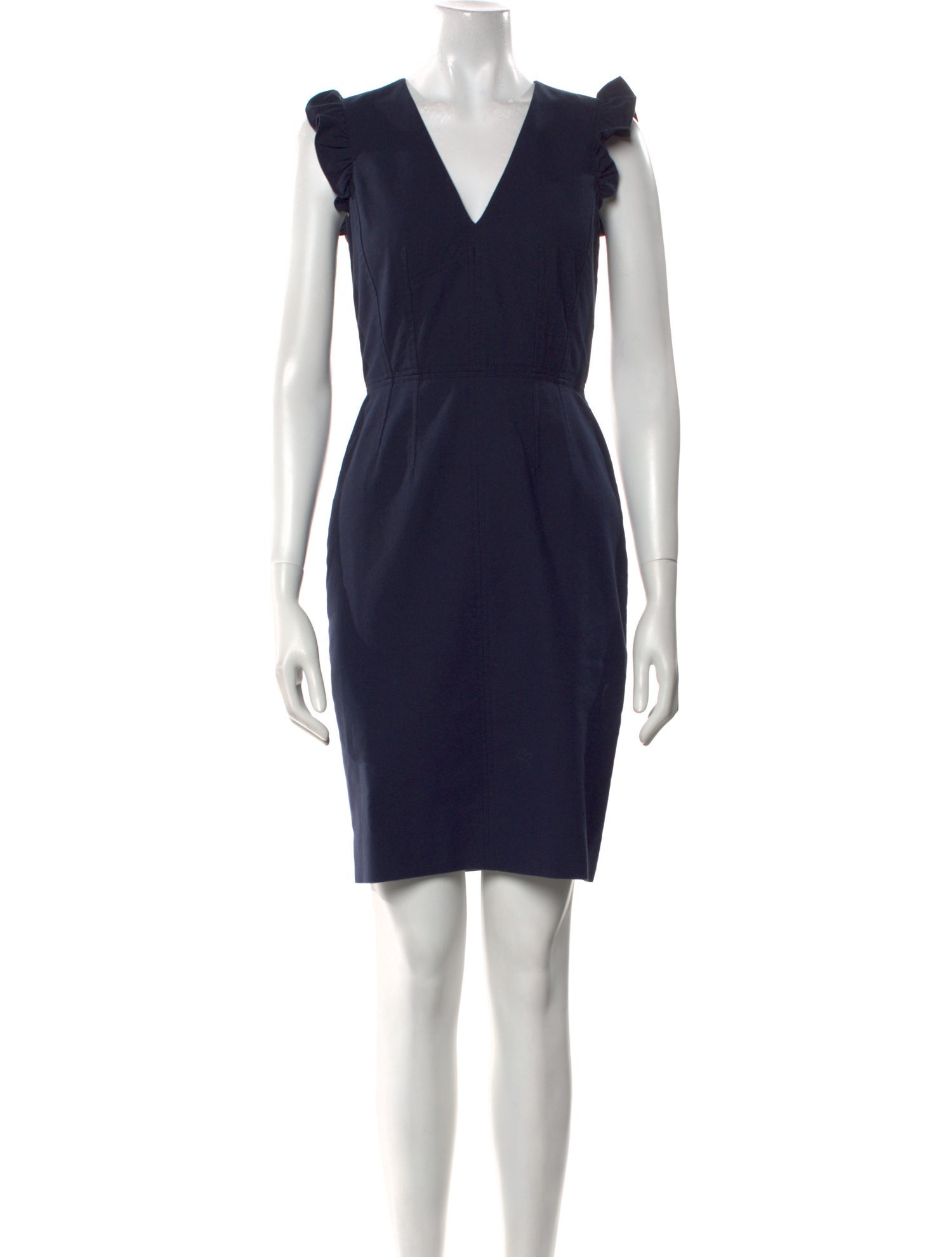 Tailored by Rebecca Taylor V-Neck Mini Dress