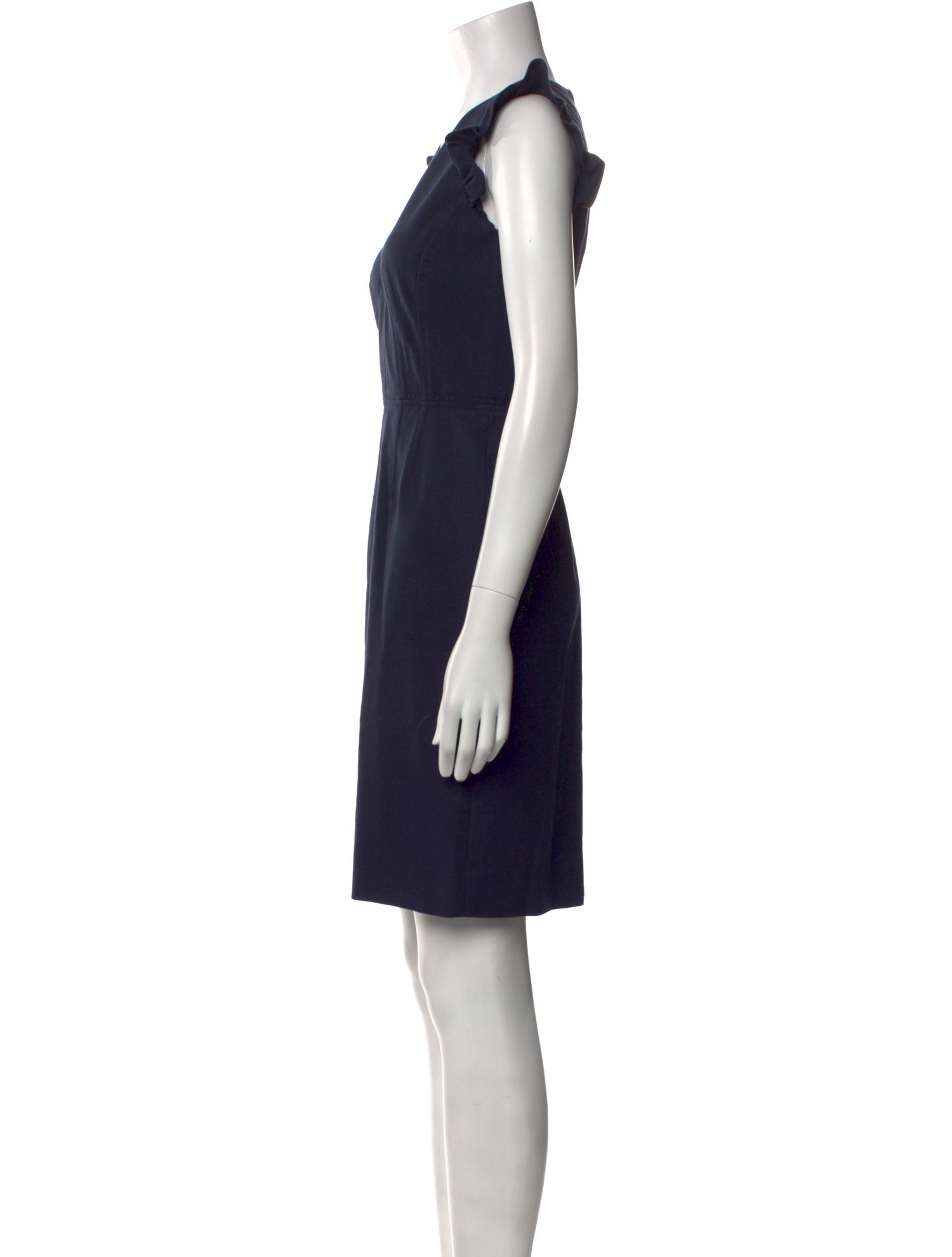 Tailored by Rebecca Taylor V-Neck Mini Dress