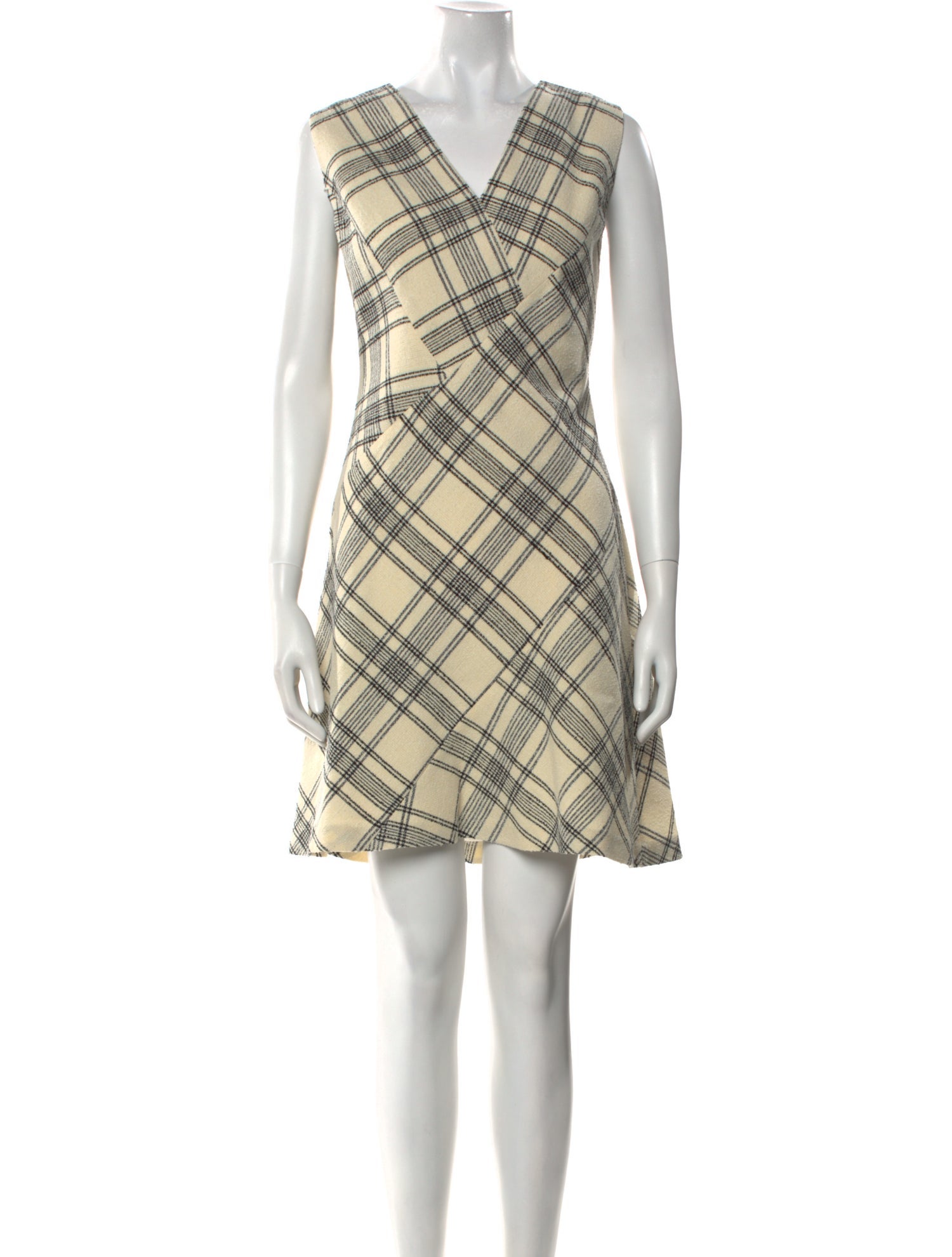 Tailored by Rebecca Taylor Plaid Print Mini Dress w/ Tags