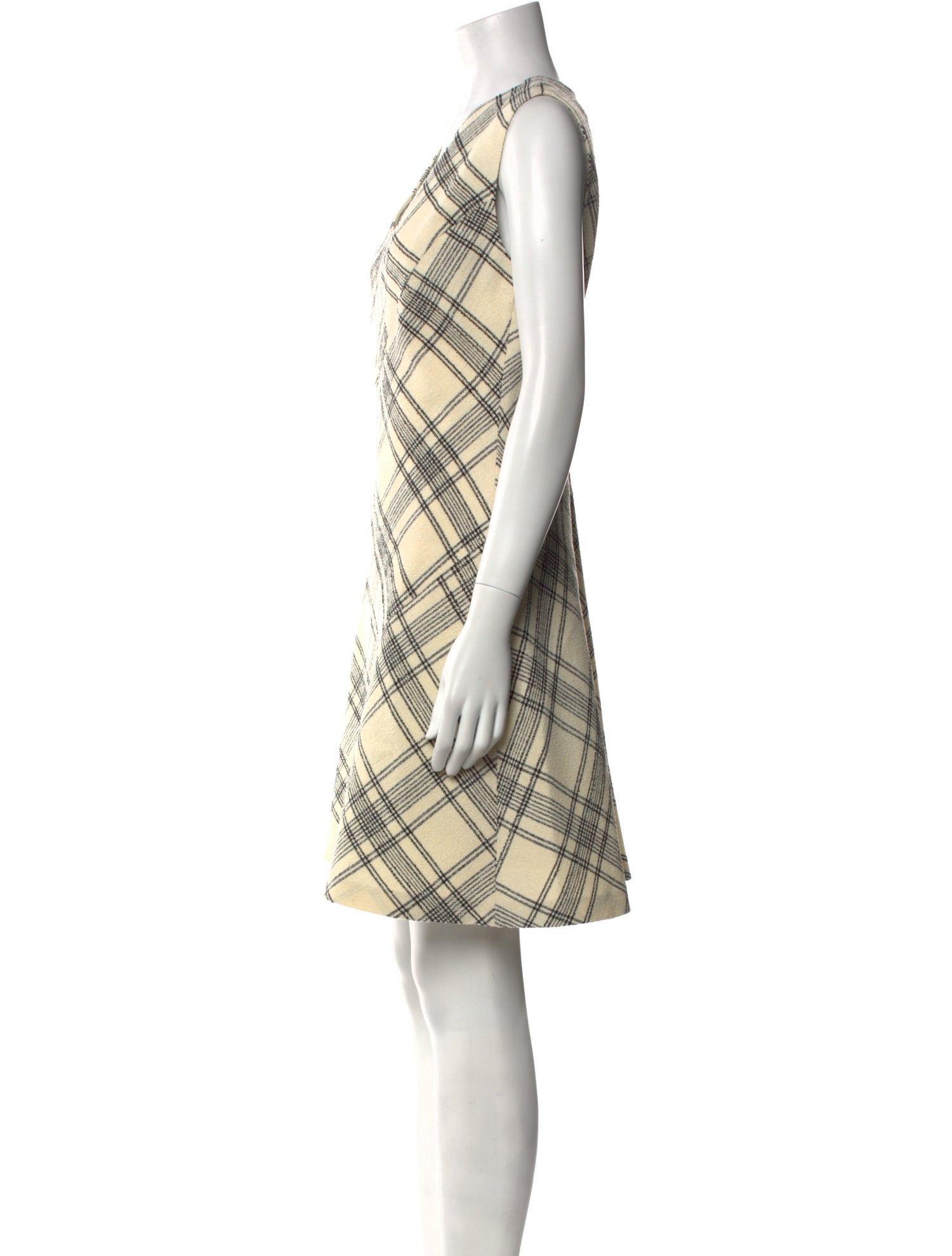 Tailored by Rebecca Taylor Plaid Print Mini Dress w/ Tags