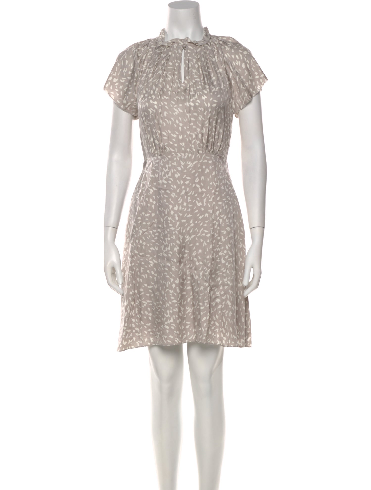 Tailored by Rebecca Taylor Printed Knee-Length Dress