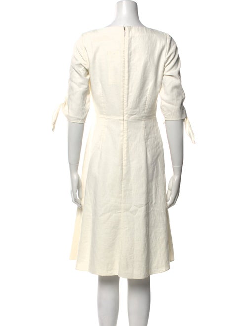 Tailored by Rebecca Taylor Square Neckline Knee-Length Dress