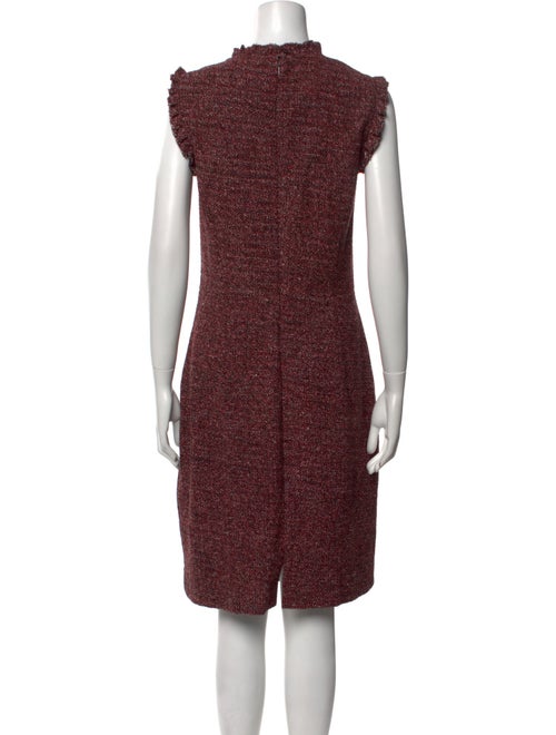 Tailored by Rebecca Taylor Mock Neck Knee-Length Dress