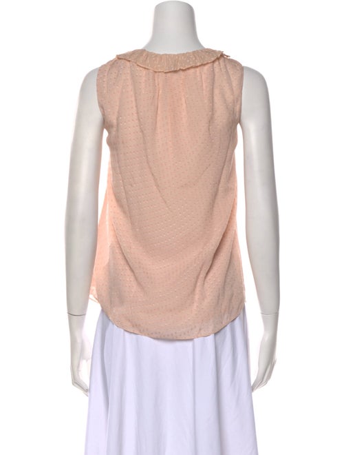 Tailored by Rebecca Taylor Silk Scoop Neck Top