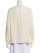 Tailored by Rebecca Taylor Silk Bateau Neckline Blouse