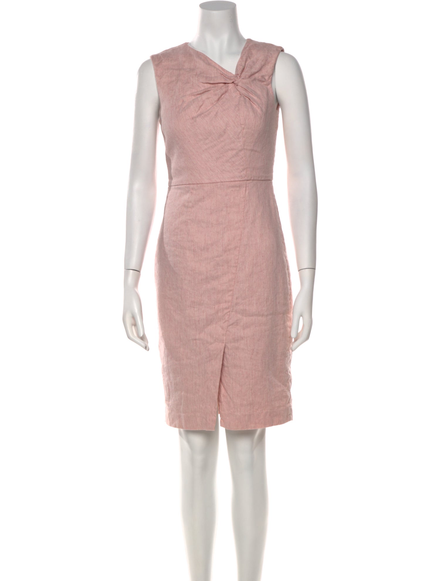 Tailored by Rebecca Taylor V-Neck Knee-Length Dress