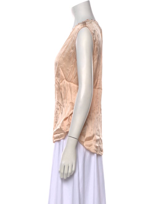 Tailored by Rebecca Taylor Silk V-Neck Blouse