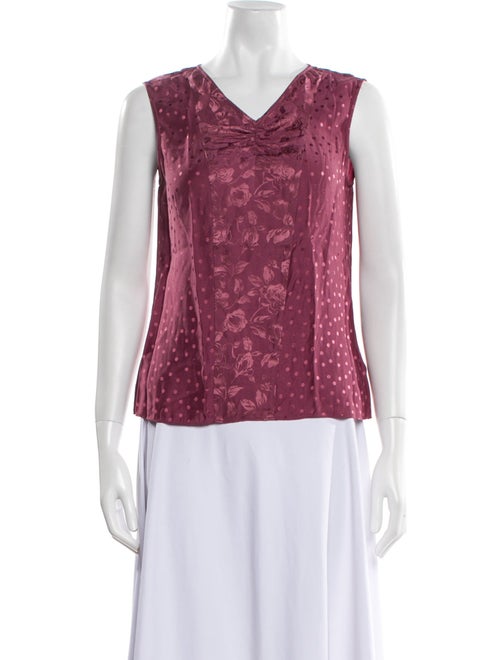 Tailored by Rebecca Taylor Cowl Neck Sleeveless Top