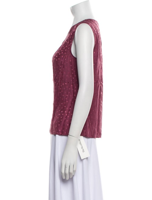 Tailored by Rebecca Taylor Cowl Neck Sleeveless Top