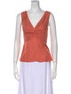 Tailored by Rebecca Taylor V-Neck Sleeveless Top