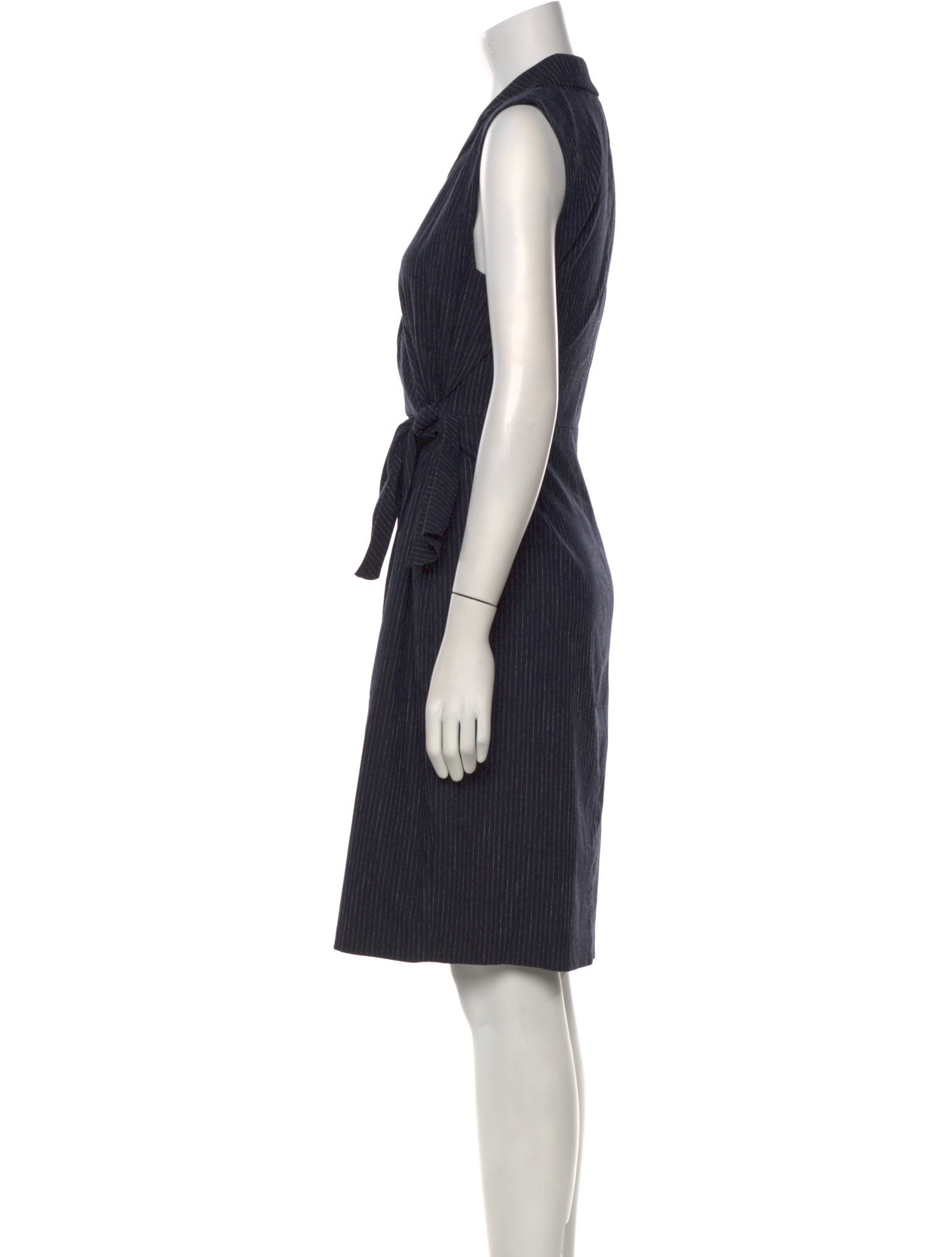 Tailored by Rebecca Taylor V-Neck Knee-Length Dress