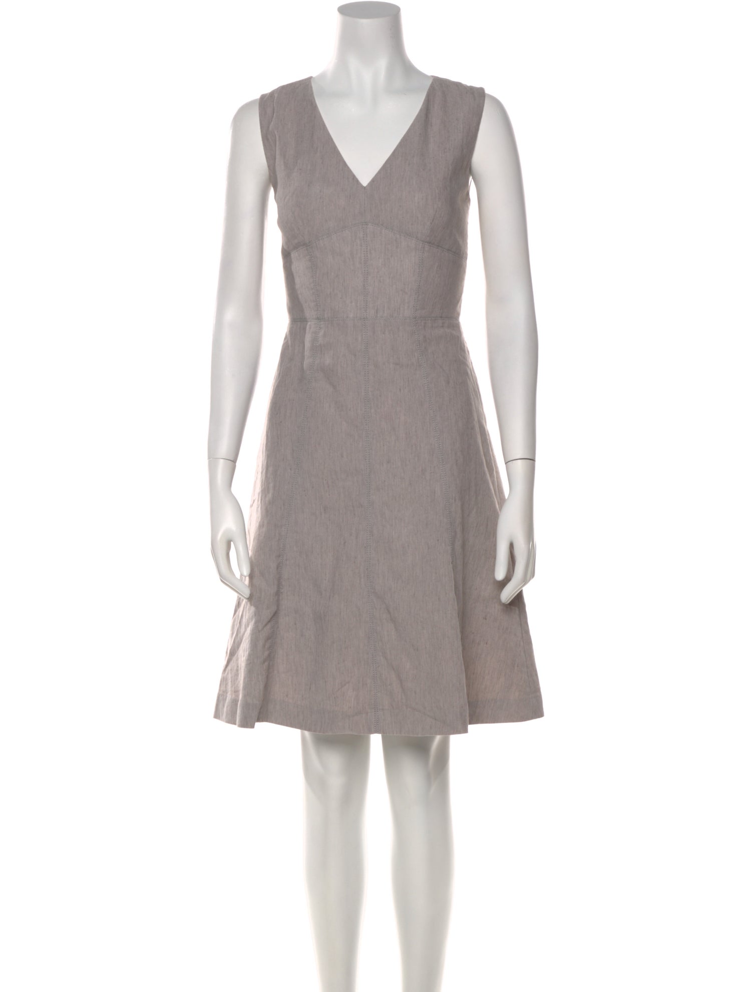 Tailored by Rebecca Taylor V-Neck Mini Dress