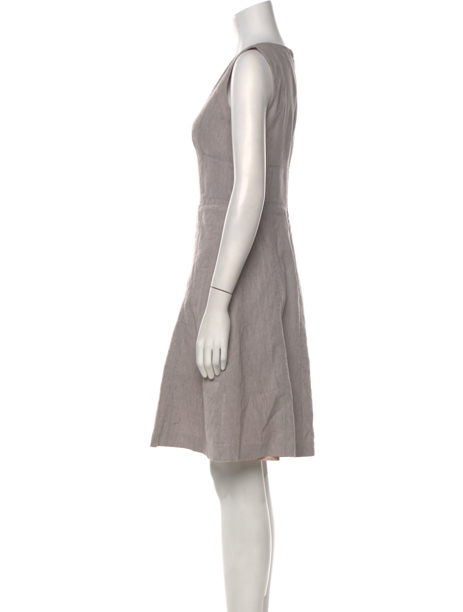 Tailored by Rebecca Taylor V-Neck Mini Dress