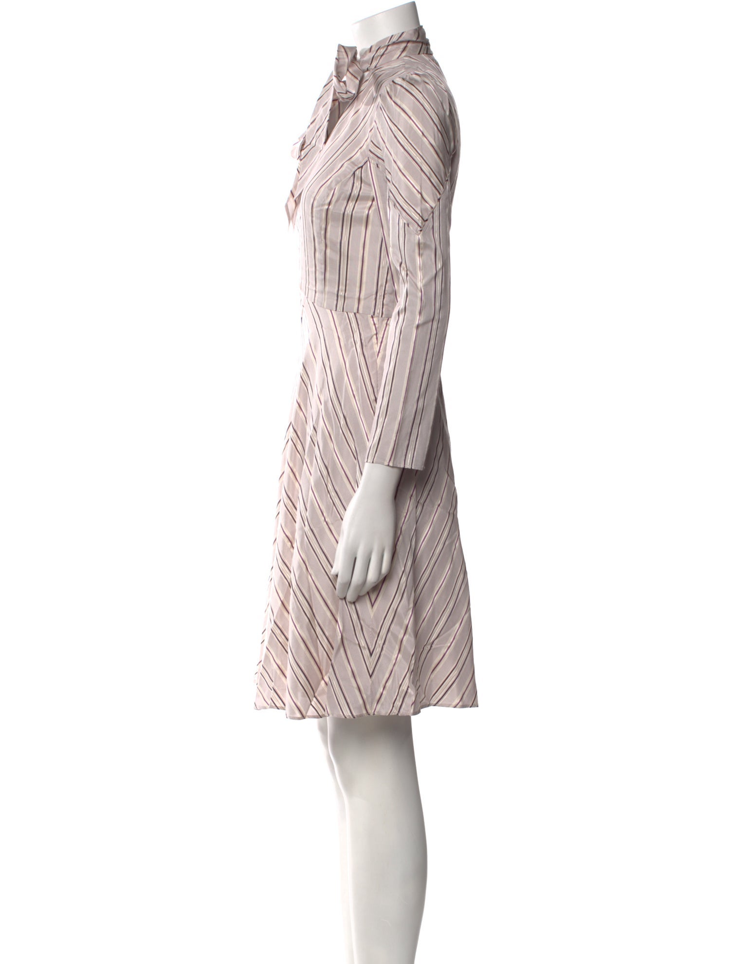 Tailored by Rebecca Taylor Striped Mini Dress