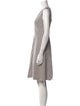Tailored by Rebecca Taylor V-Neck Knee-Length Dress