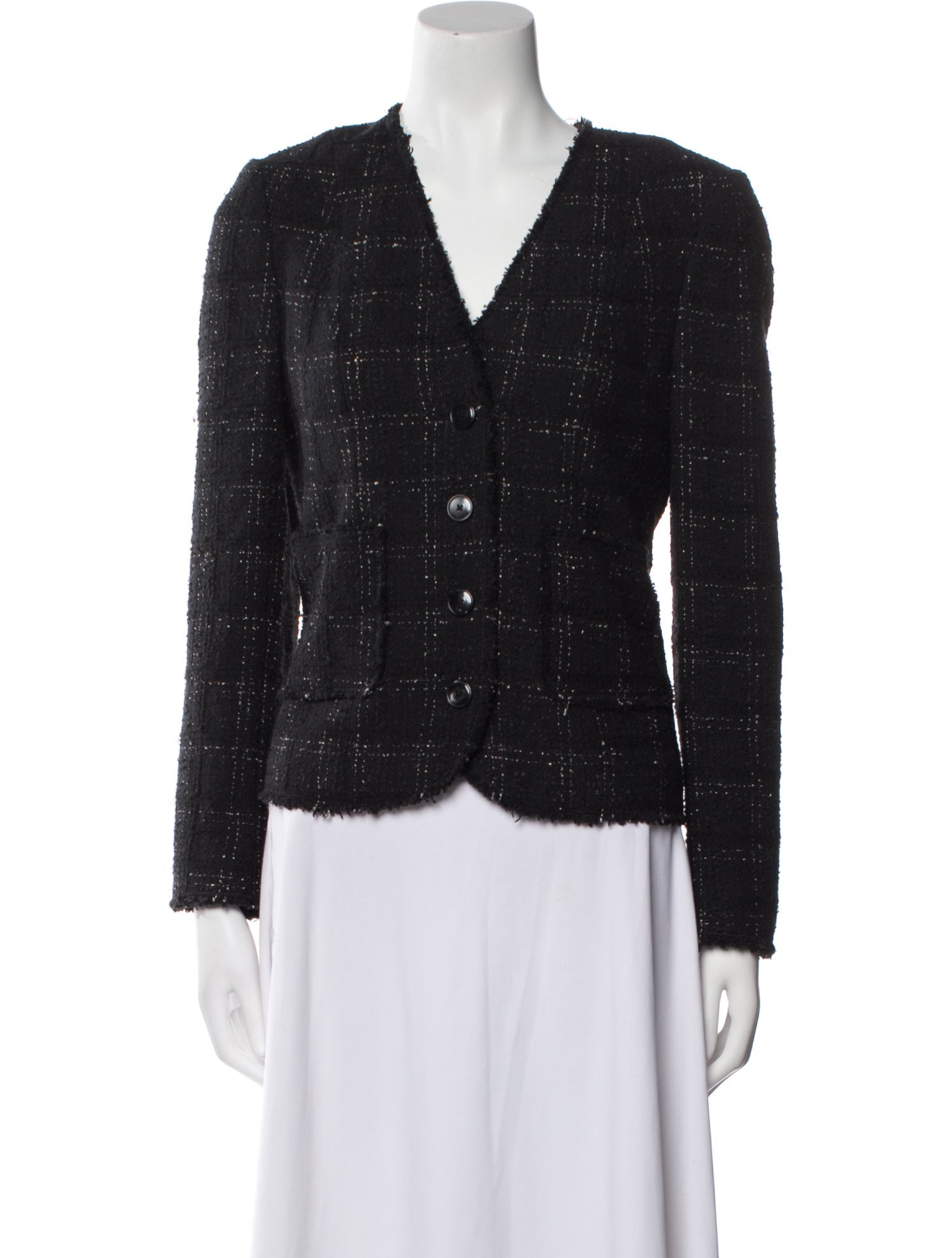 Tailored by Rebecca Taylor Tweed Pattern Jacket
