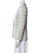 Tailored by Rebecca Taylor Plaid Print Blazer
