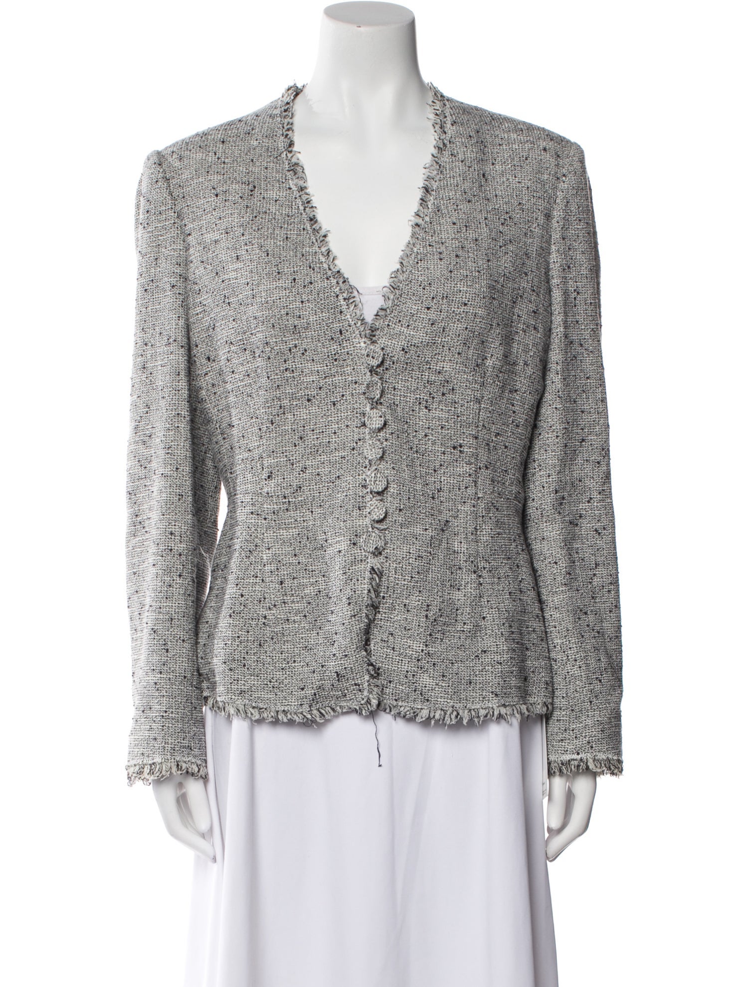 Tailored by Rebecca Taylor Tweed Pattern Jacket