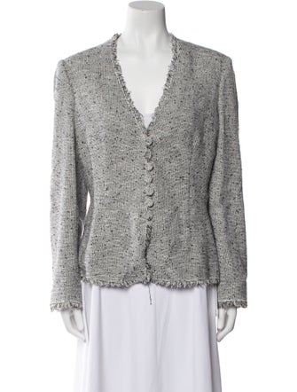 Tailored by Rebecca Taylor Tweed Pattern Jacket