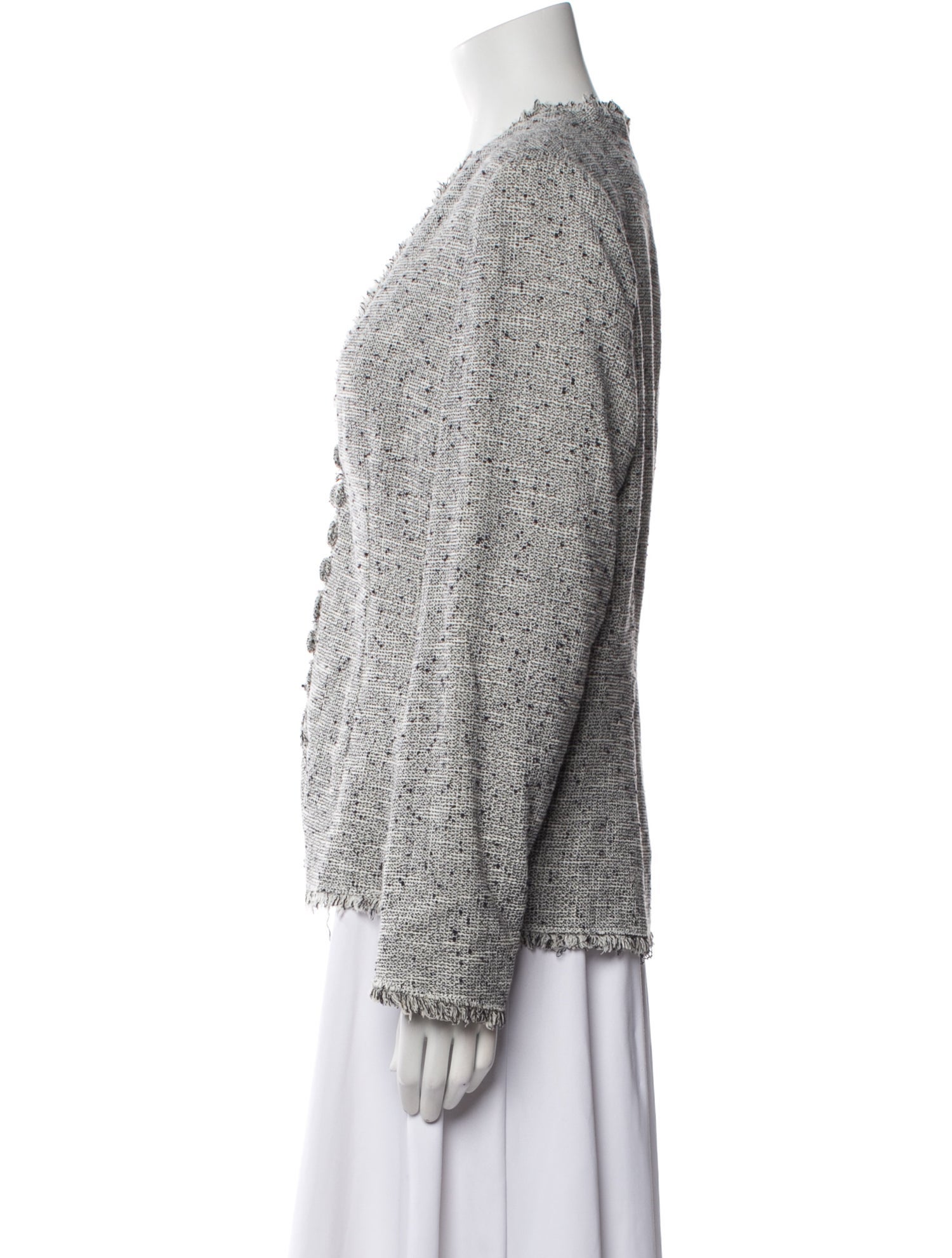 Tailored by Rebecca Taylor Tweed Pattern Jacket