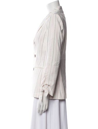 Tailored by Rebecca Taylor Striped Blazer